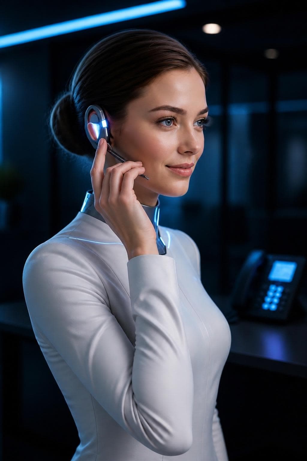 Die KI-Telefonassistentin von Brunsch Digital in der Profilansicht