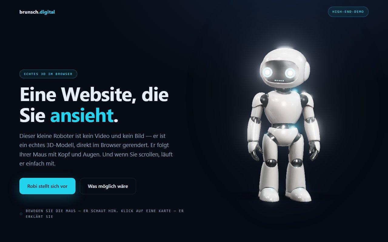 3D-Begleiter Robi