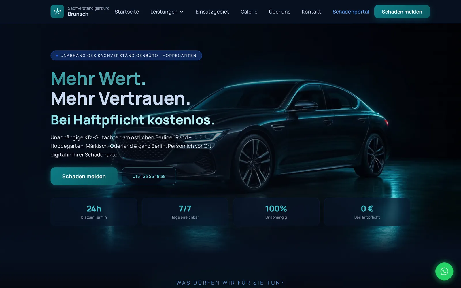 Startseite — unabhängige Kfz-Gutachten am östlichen Berliner Rand